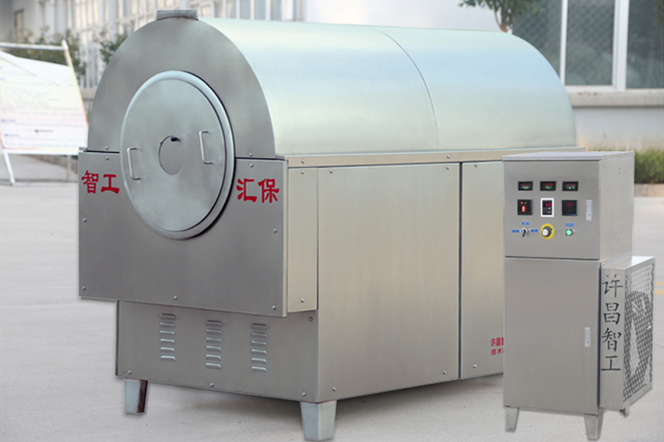 k8凯发大型电磁炒货机实拍