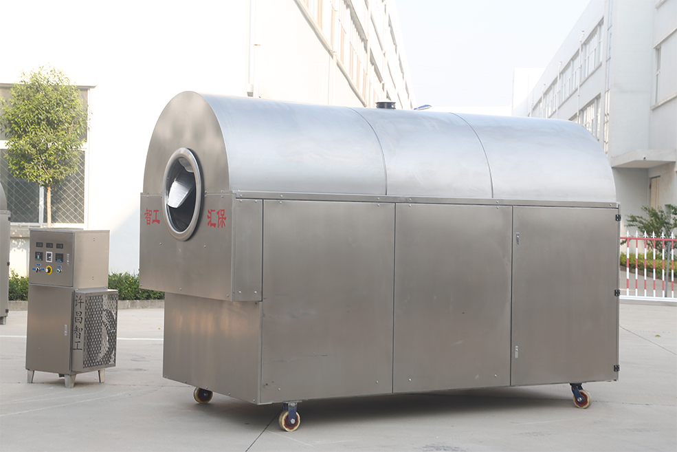 k8凯发大型炒花生果机实拍